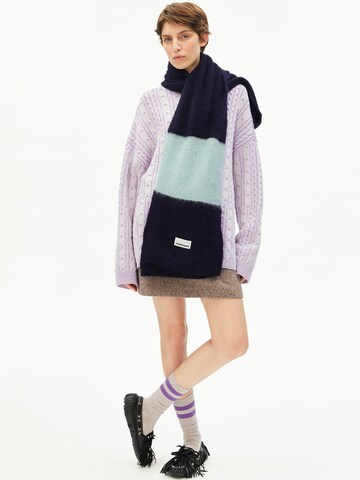 ARMEDANGELS Schal SAABE STRIPED UN-WASTED in Mischfarben: Vorderseite