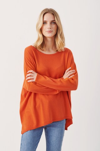 Part Two Sweater ' Tila' in Orange: front