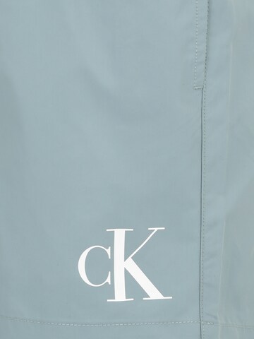 Calvin Klein Swimwear Ujumispüksid, värv sinine
