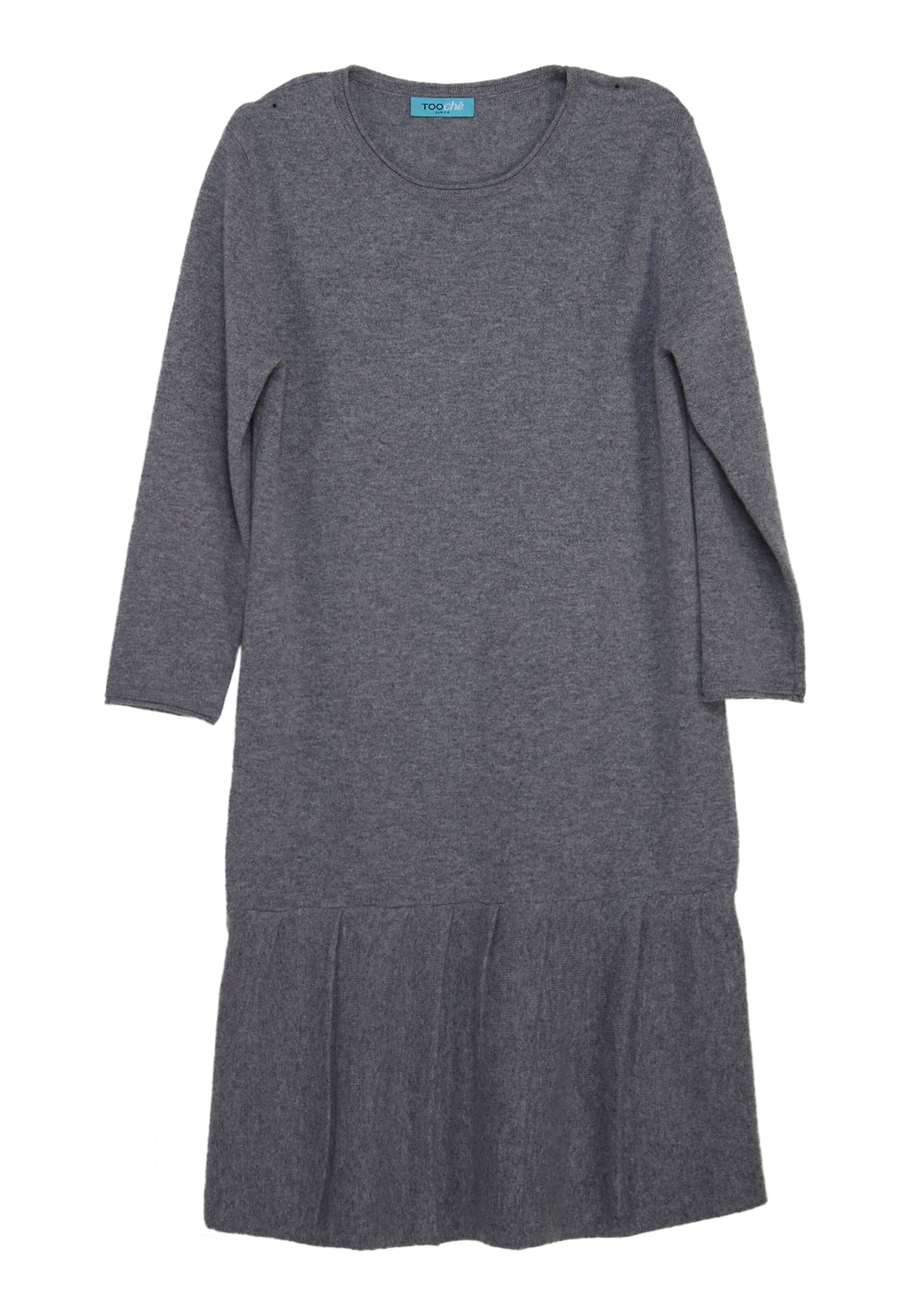 TOOche Knit dress in Grey: front