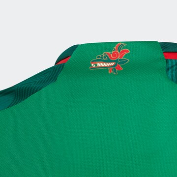 ADIDAS PERFORMANCE - Camisa funcionais 'Mexico 22 Home' em verde