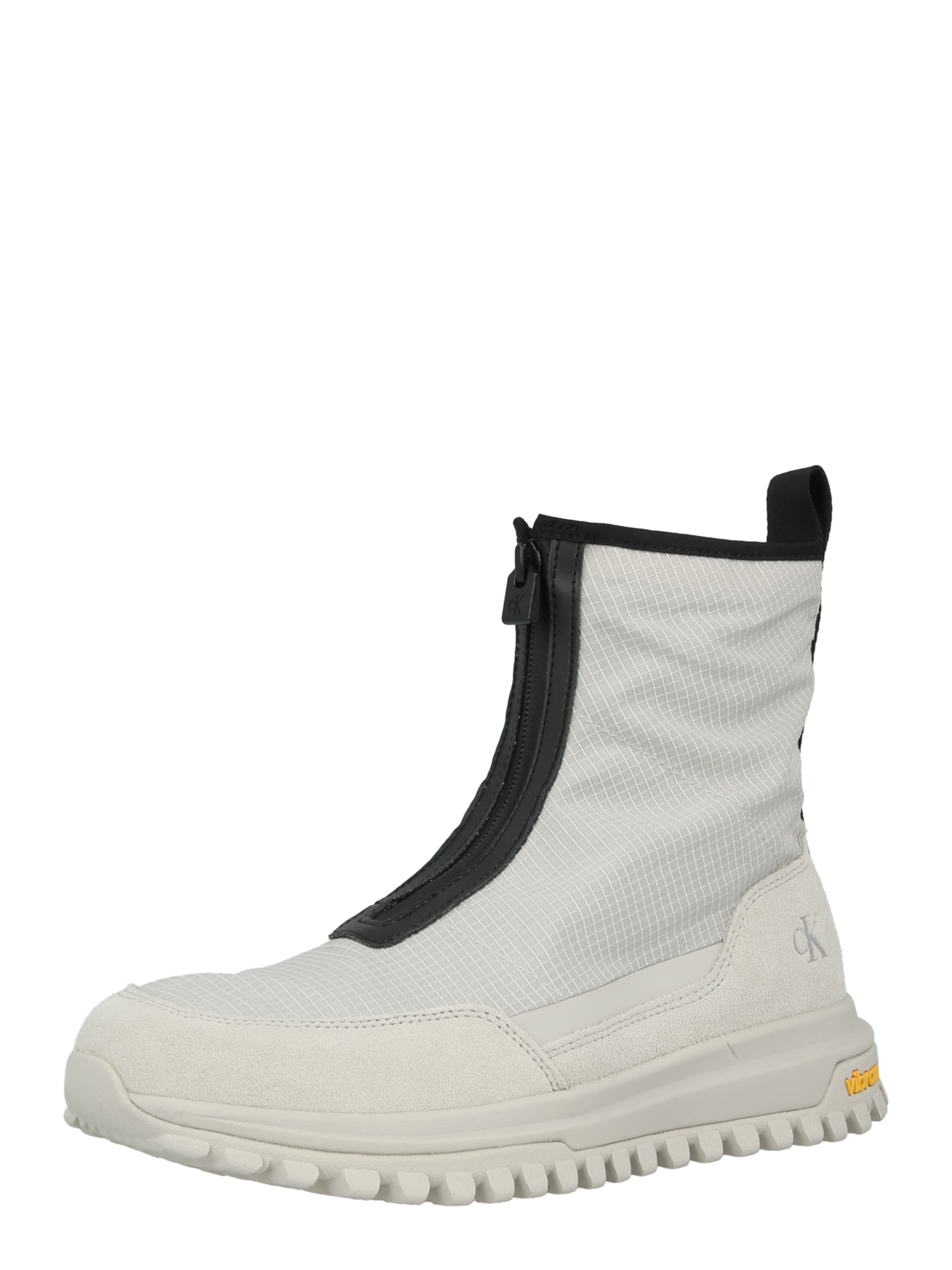 Calvin Klein Jeans Enkellaarsjes in Bruin: voorkant