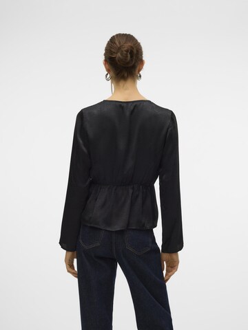 VERO MODA Bluse 'VMSille' i sort