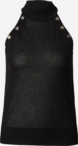 Karen Millen Gebreide top in Zwart: voorkant