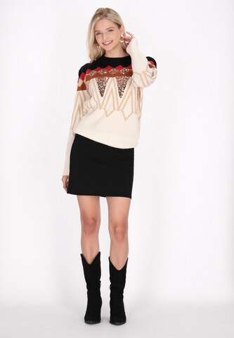 Pull-over IZIA en rouge