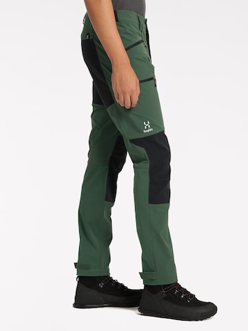 Haglöfs Slimfit Outdoorhose in Grün