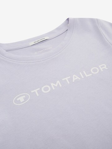 TOM TAILOR T-Shirt in Lila