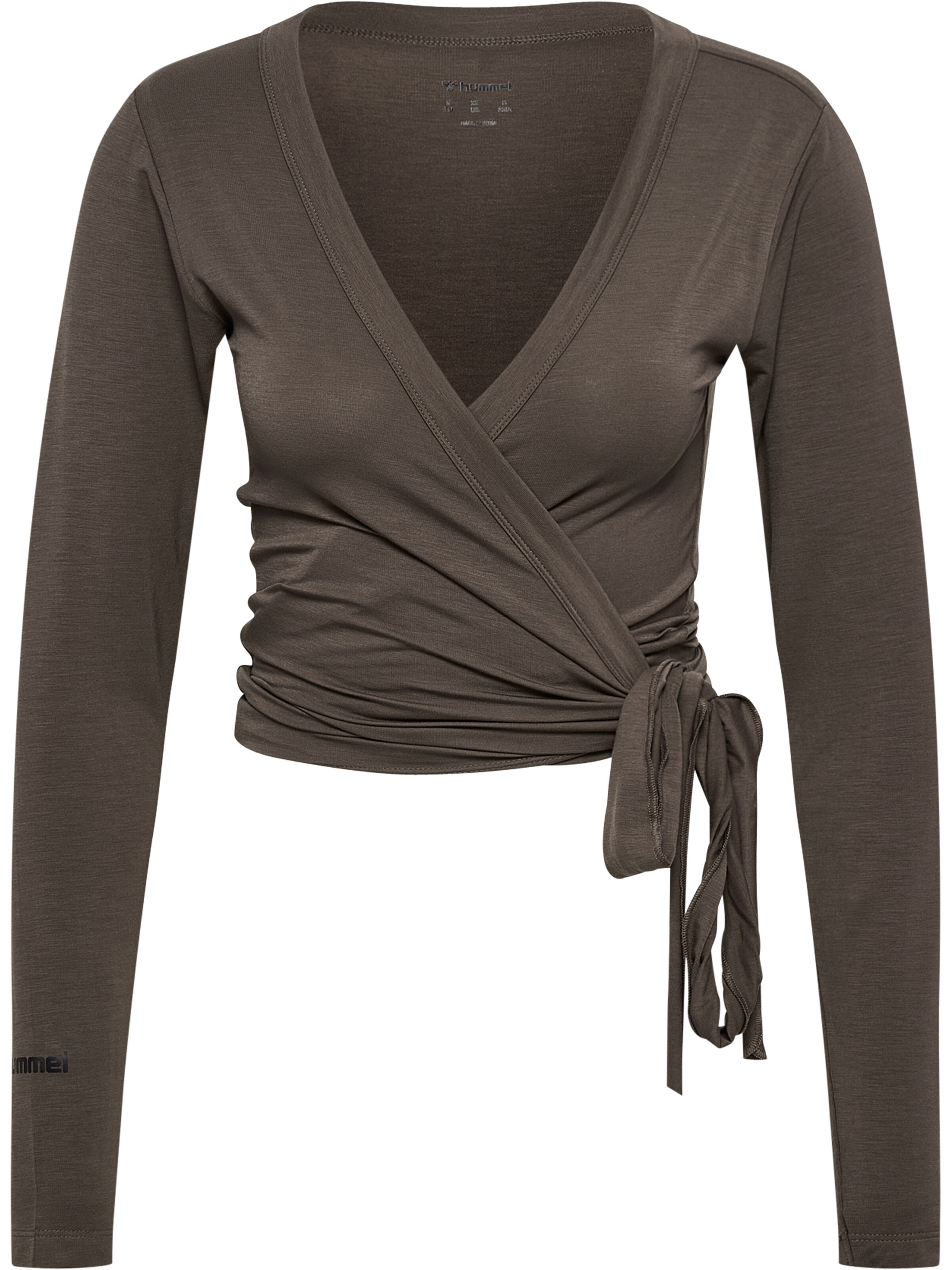 Hummel Shirt in Braun: Vorderseite