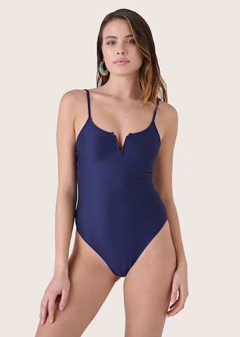 Balconnet Maillot de bain Camomilla en bleu : devant