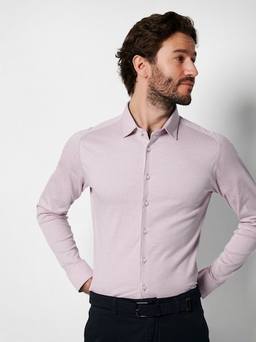 DESOTO Slim fit Button Up Shirt 'Kent' in Pink