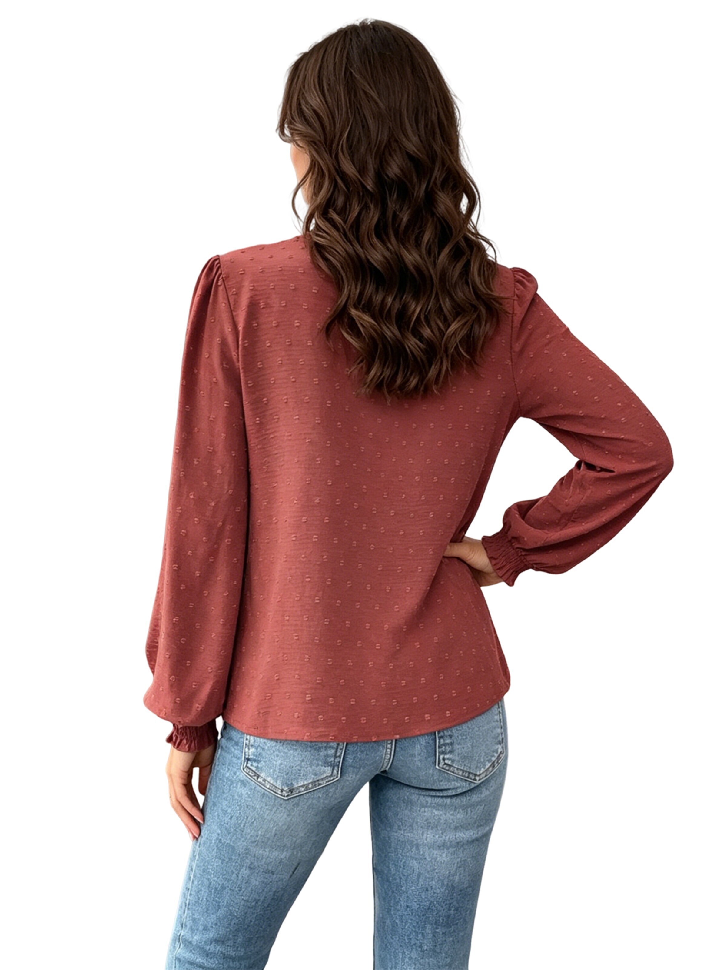 KoJooin Blouse in Red