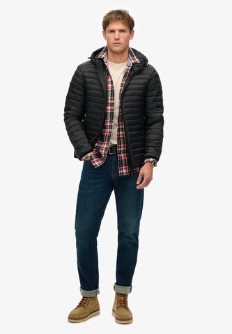 Superdry Between-season jacket 'Fuji' in Black