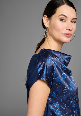HECHTER PARIS Bluse in Blau