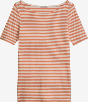 T-shirt Marc O'Polo en orange : devant