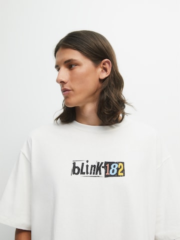 Pull&Bear Tričko – bílá