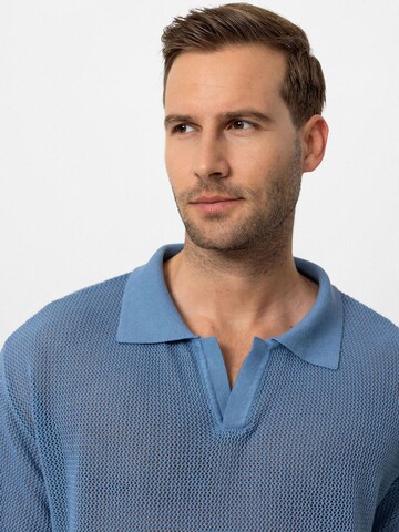 T-Shirt 'Manila' Antioch en bleu