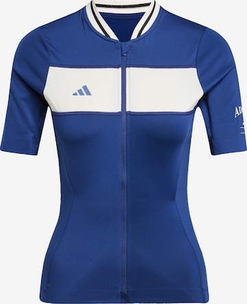ADIDAS PERFORMANCE - Camiseta funcional 'Heritage Tempo 3-Stripes Legacy Cycling' en azul: frente