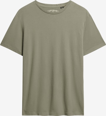 T-Shirt 'Essential' Superdry en vert : devant