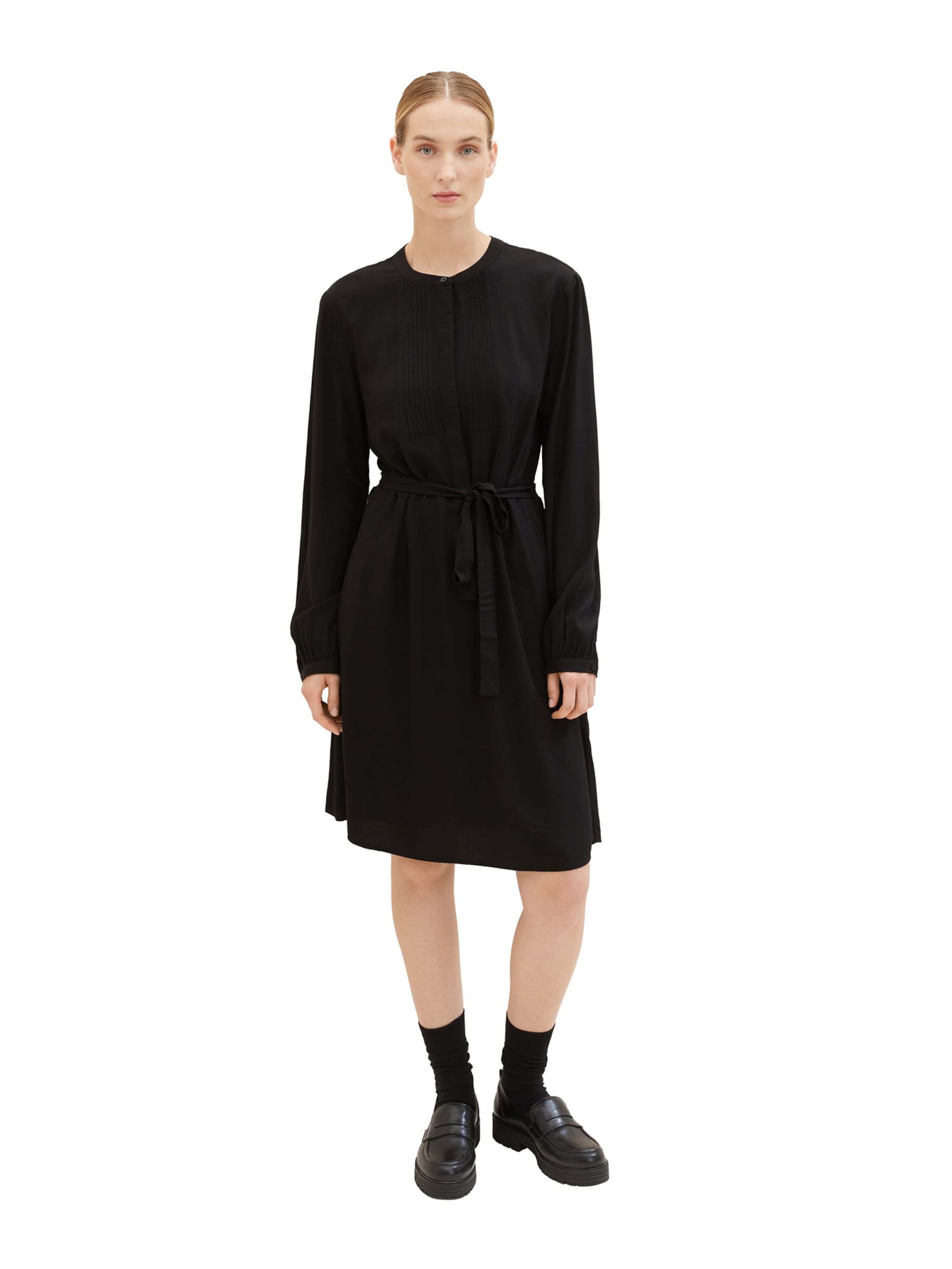 Rochie de la TOM TAILOR pe negru: față