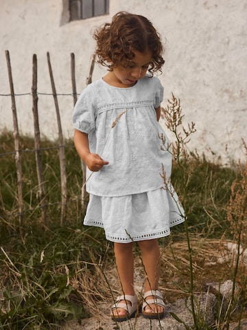 Jupe Lil'Atelier en bleu : devant
