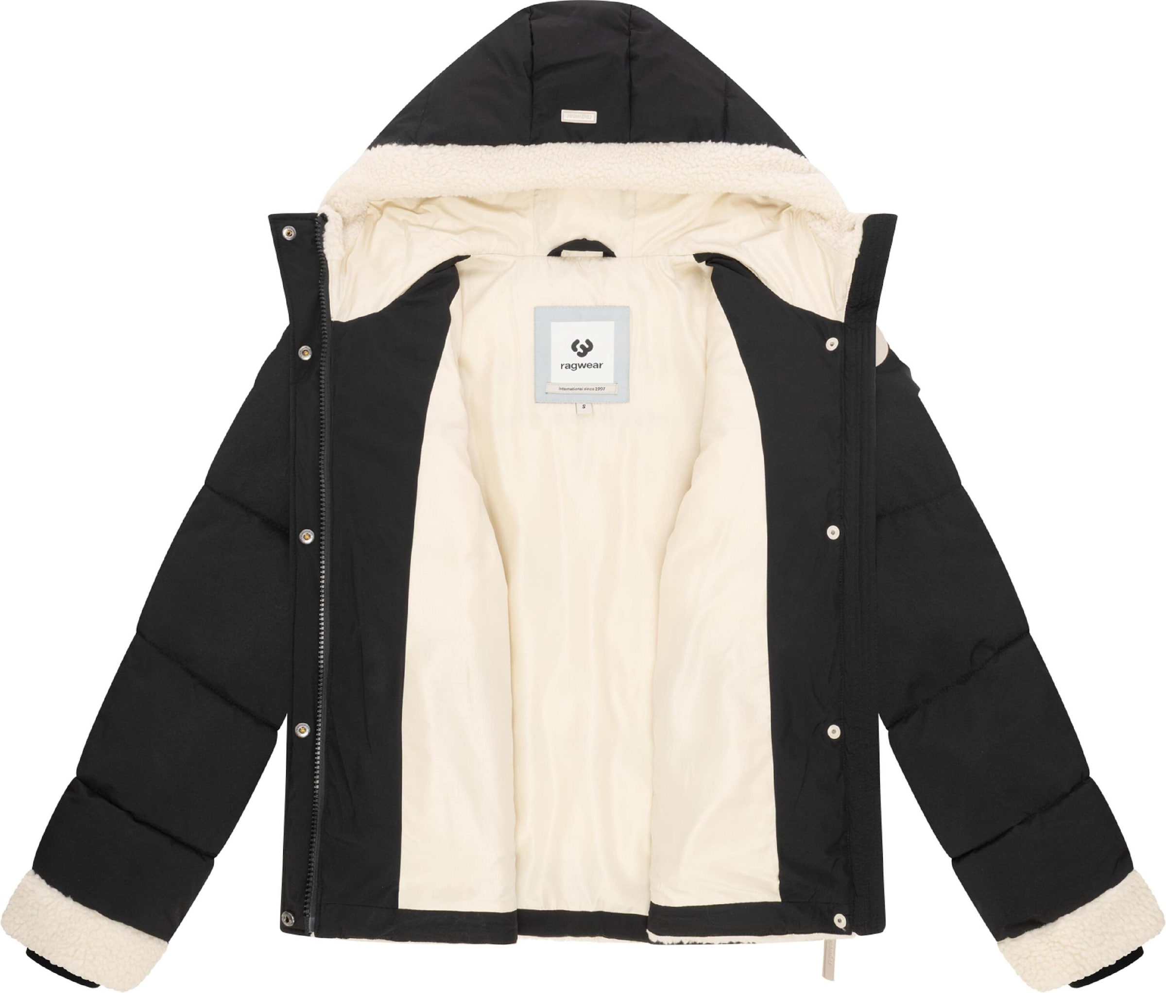 Ragwear Зимняя куртка 'Editah Youmodo' в Черный