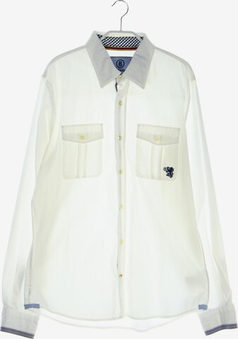 Bogner Fire + Ice Button Up Shirt in L in White: front