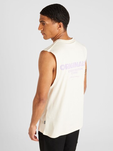 T-Shirt 'BORA' JACK & JONES en beige : devant