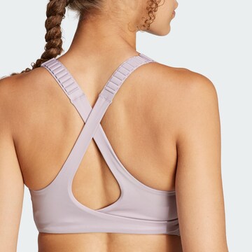 Bustier Soutien-gorge de sport 'FastImpact Luxe' ADIDAS PERFORMANCE en beige