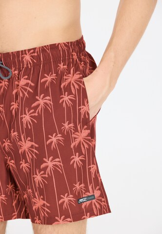 Cruz Badeshorts 'Rohan' in Rot