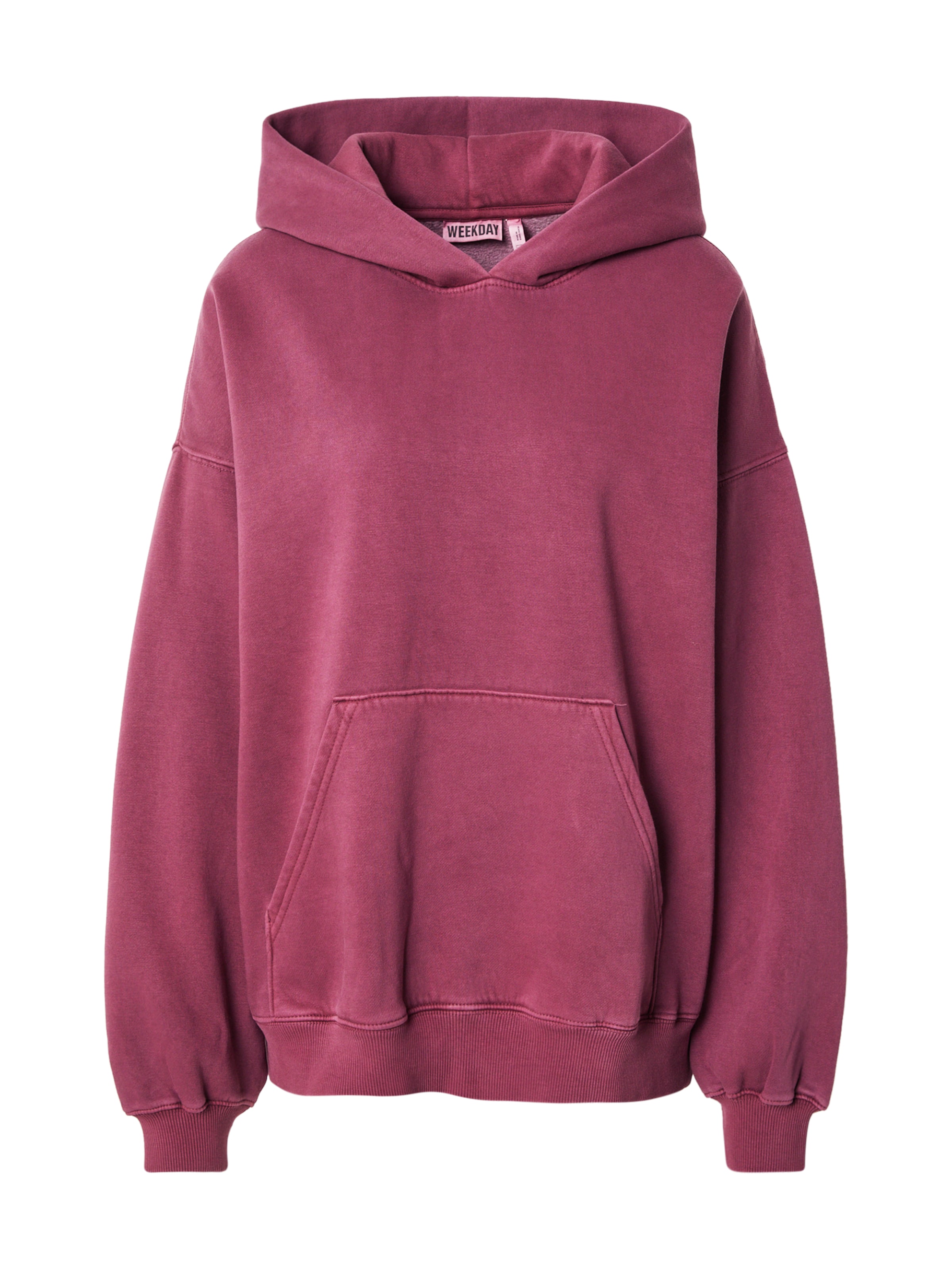 WEEKDAY Sweatshirt in Pink: front
