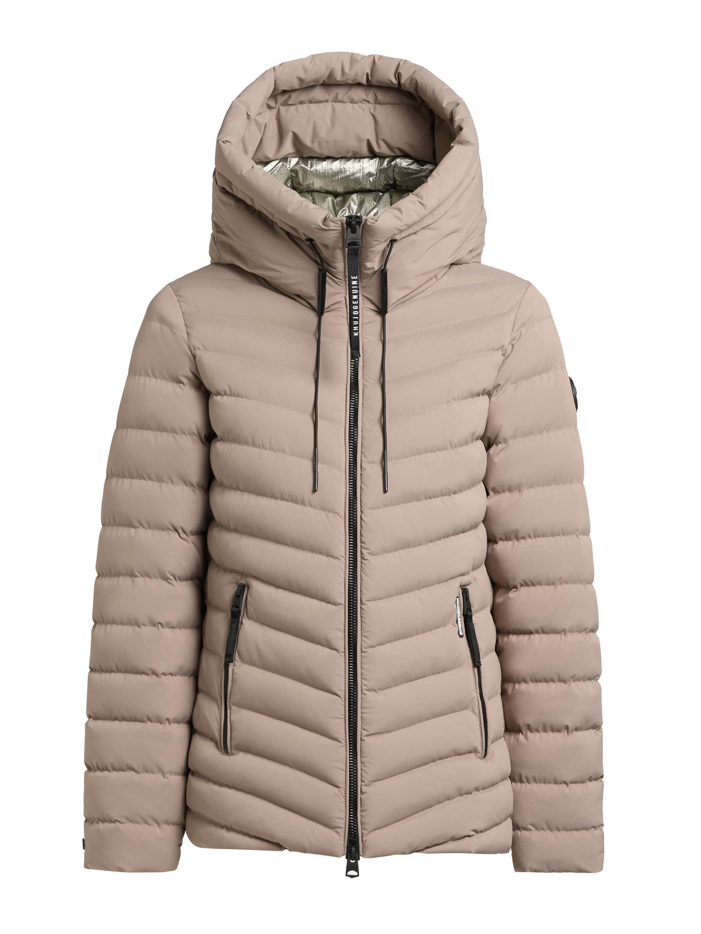 Žieminė striukė 'Pace2' iš khujo, spalva – smėlio spalva / juoda, Prekių apžvalga