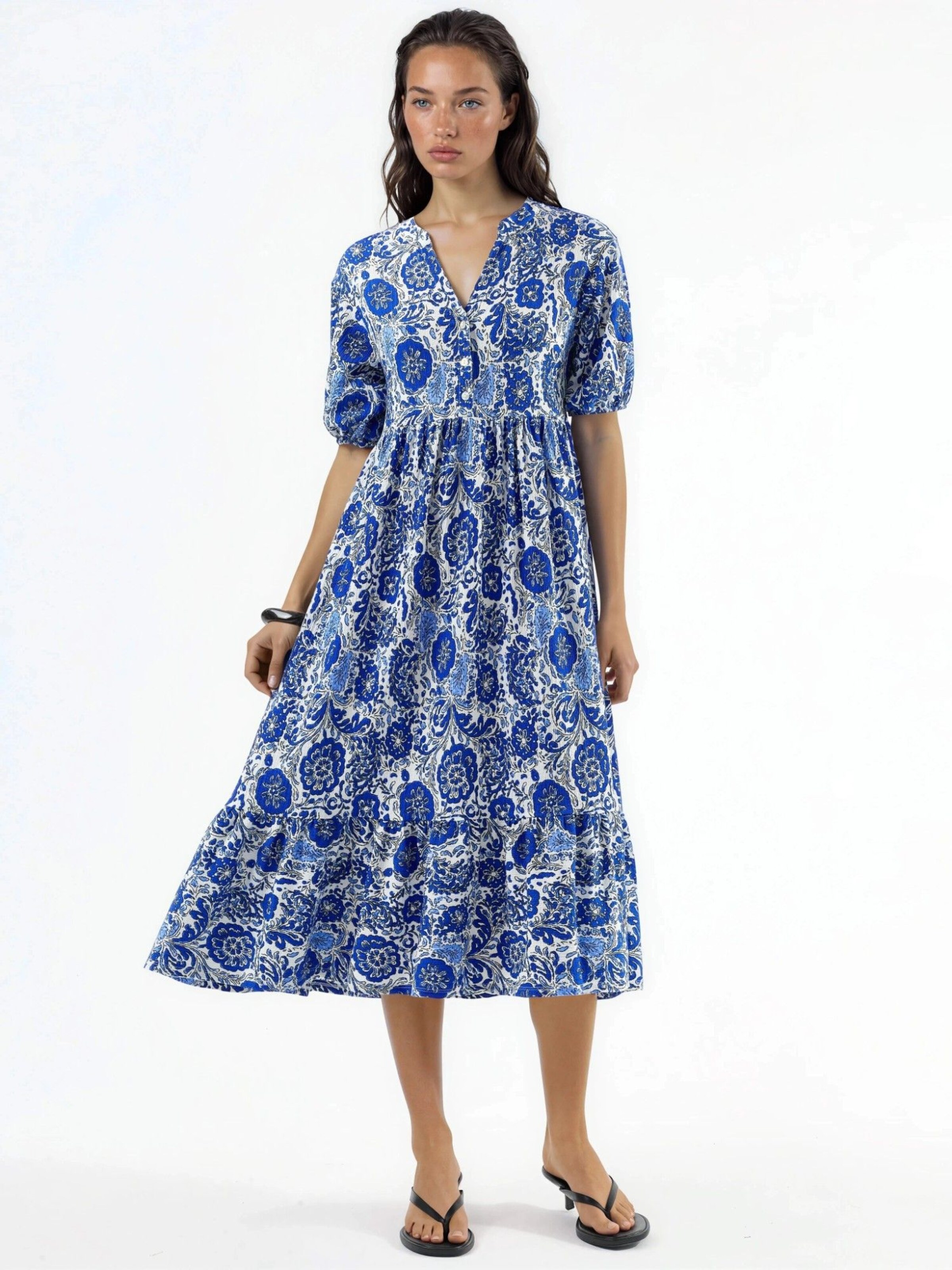 Robe Busem en bleu