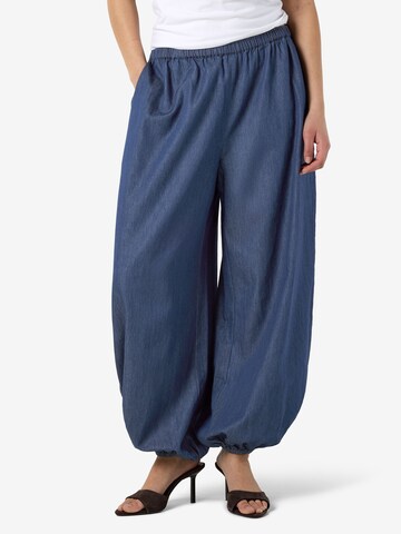 Noisy may - Barrel Pantalón 'NMOro' en azul: frente