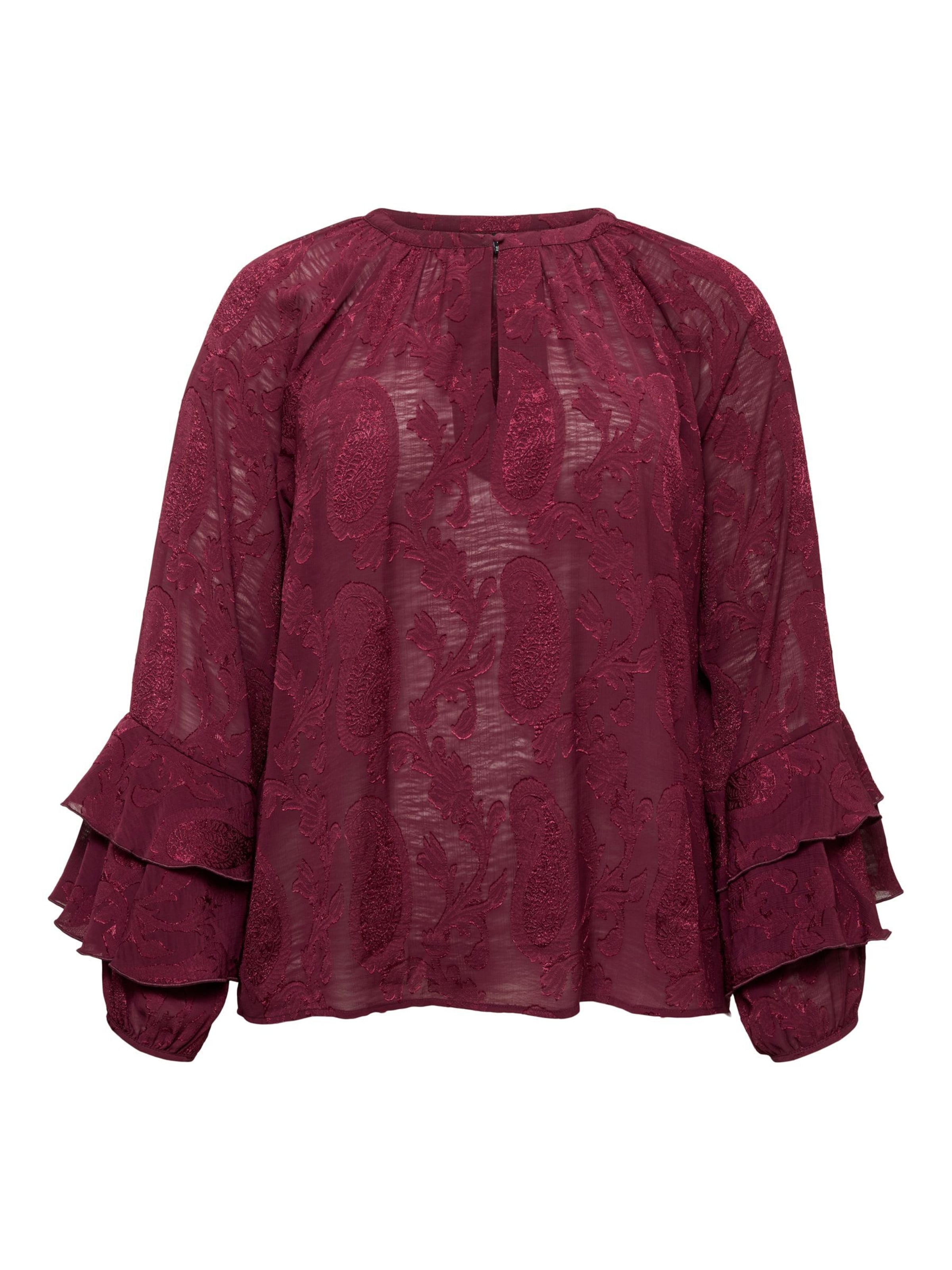 Vero Moda Curve Blouse 'TILLY' in Lila: voorkant