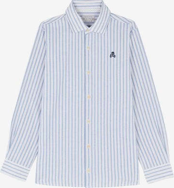 Scalpers Regular fit Button Up Shirt 'Konika' in Blue: front