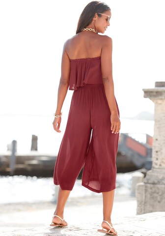 Tuta jumpsuit di VIVANCE in rosso