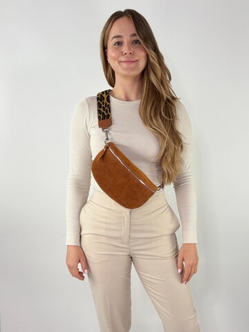 Sacs banane 'LIVIA medium' lePelou en marron