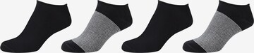 s.Oliver Ankle Socks in Grey: front