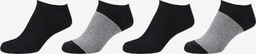 s.Oliver Ankle Socks in Grey: front