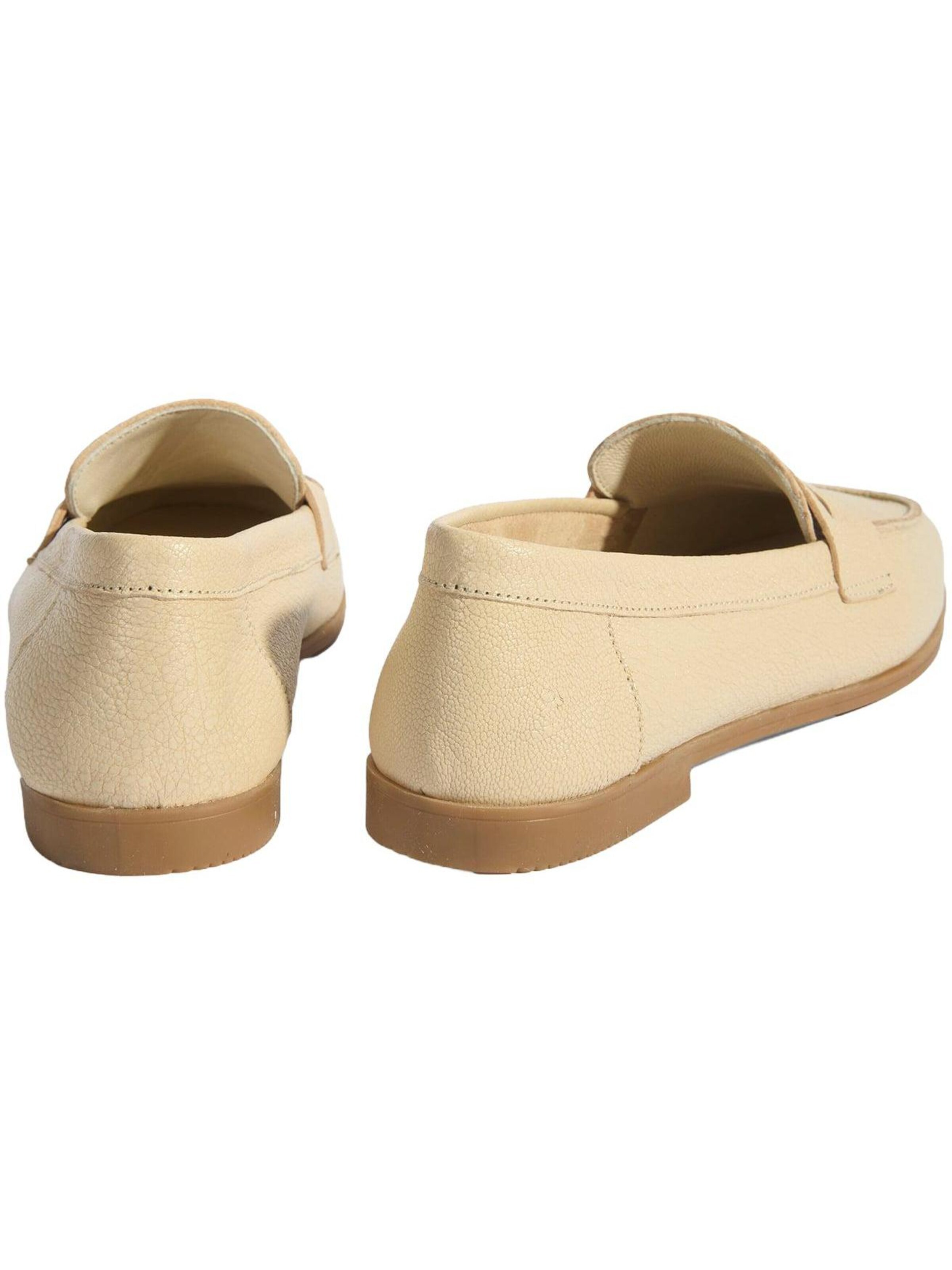 Desa Mocassins 'Beleg' in Beige