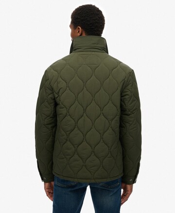 Veste mi-saison Superdry & Co en vert