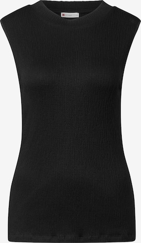 STREET ONE Top w kolorze czarny: przód