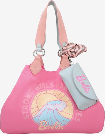 Fritzi aus Preußen Shopper 'Izzy Medium Big Wave Limited Barbie' in Pink: Vorderseite