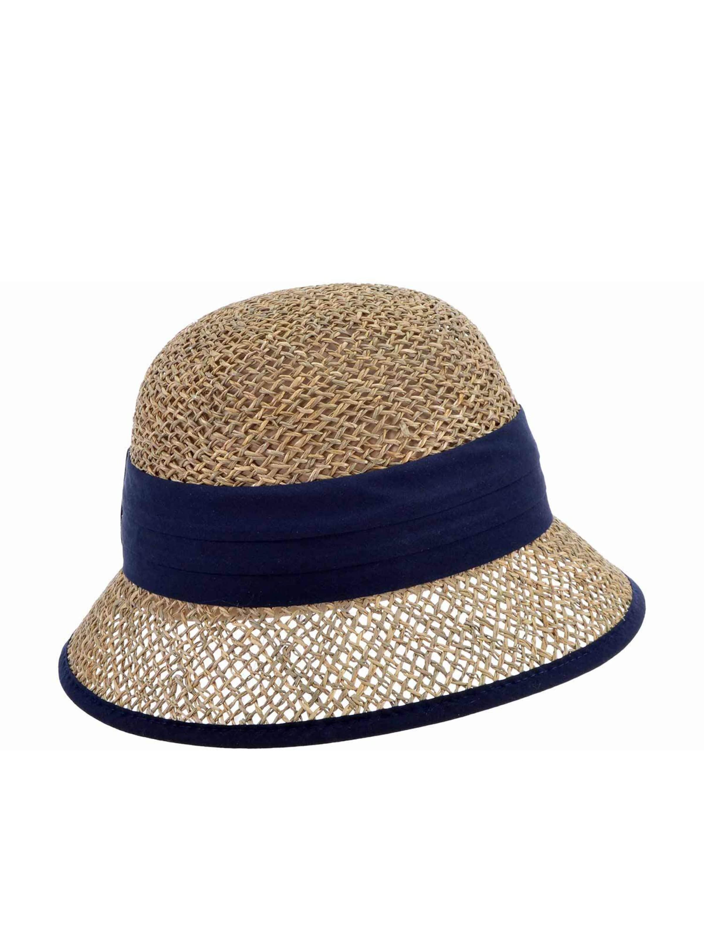 Seeberger Hat 'Hut' in Blue: front