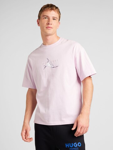 JACK & JONES - Camiseta 'JCOOCEAN' en lila: frente