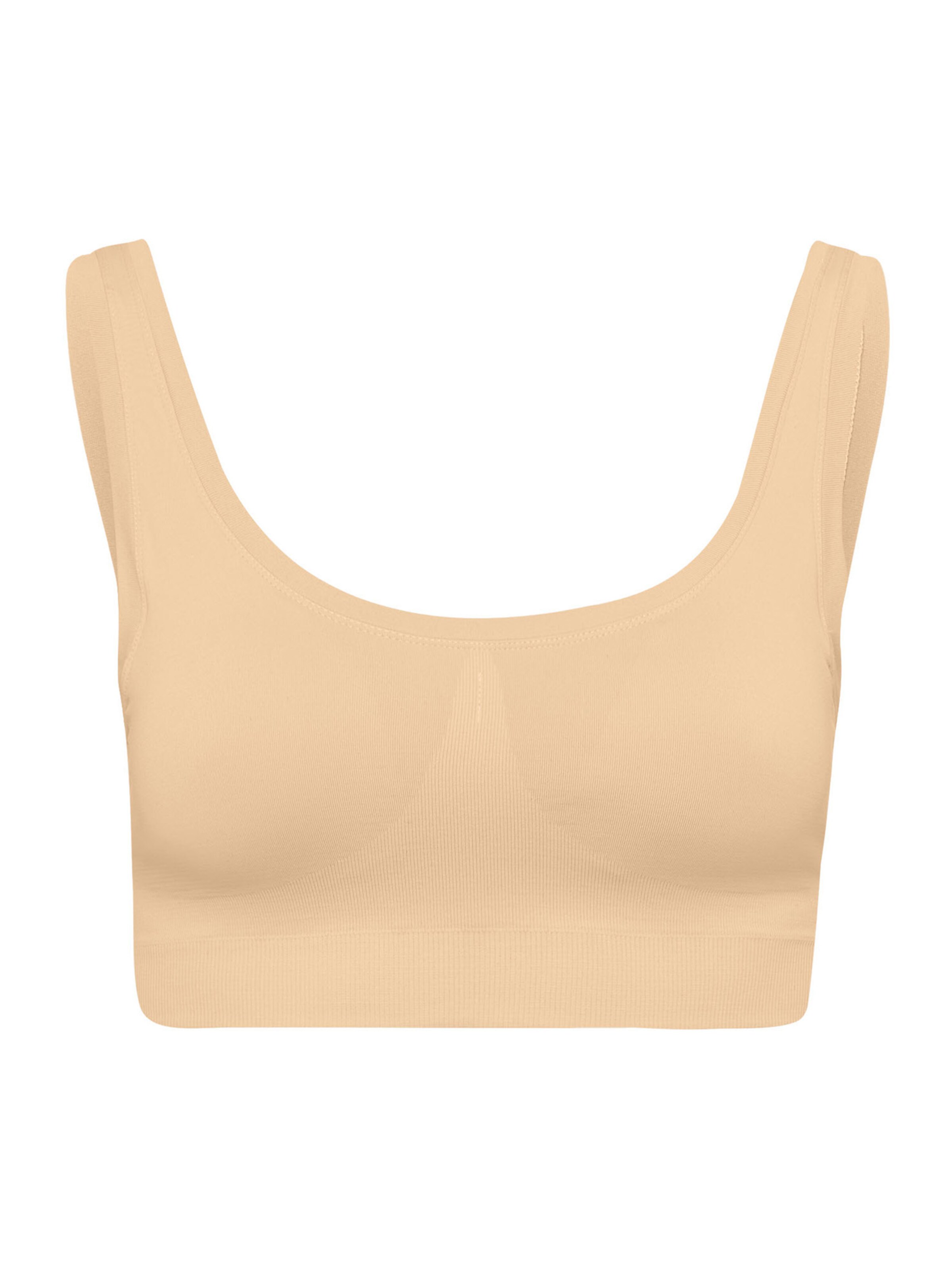 Hanro Bralette Bra 'Touch Feeling Padded' in Beige: front