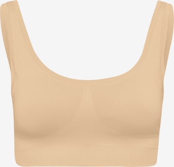 Bustier Soutien-gorge 'Touch Feeling' Hanro en beige : devant