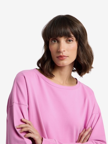 Sweat-shirt 'Riane' Elbsand en rose