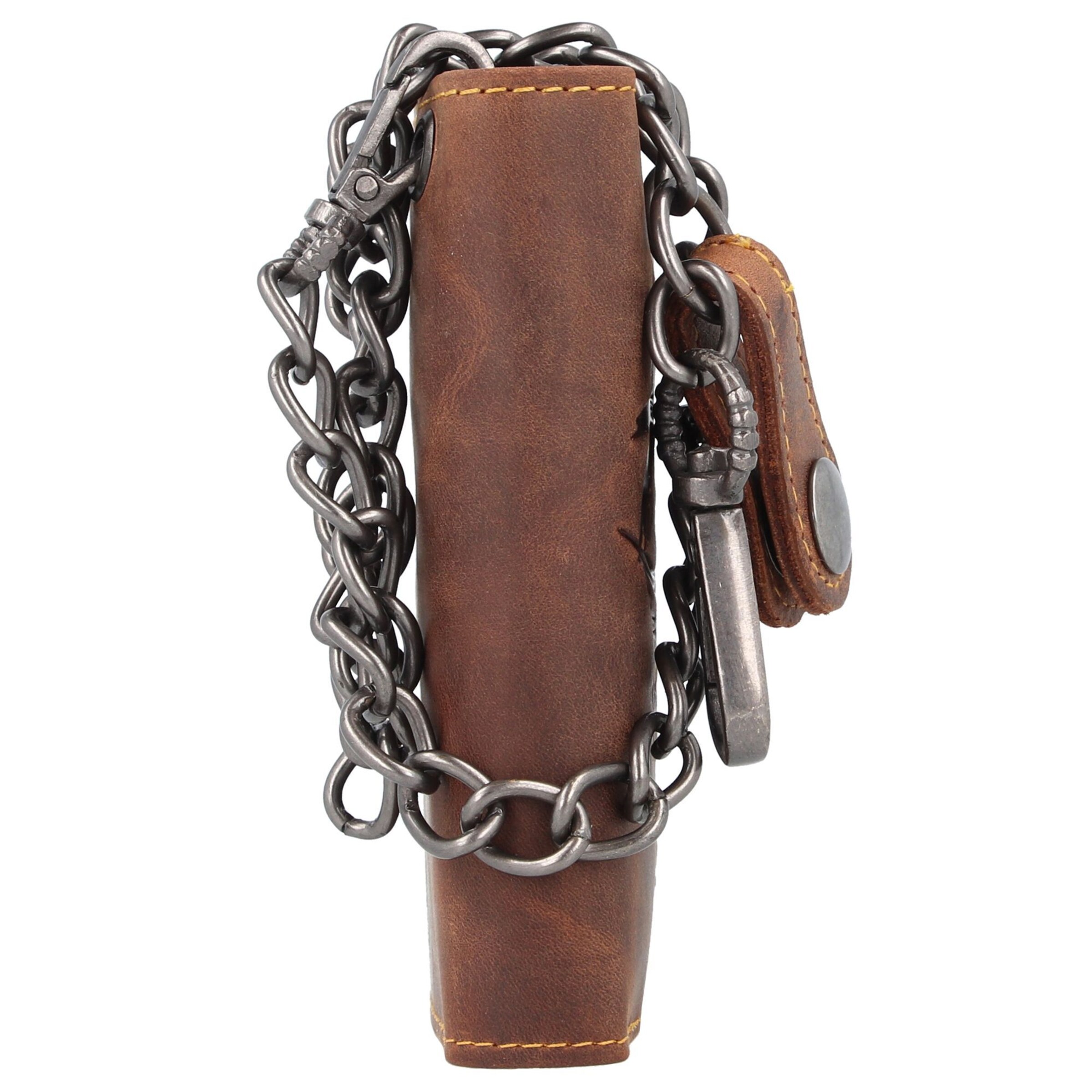 GREENBURRY Portemonnaie 'Racing Collection' in Braun