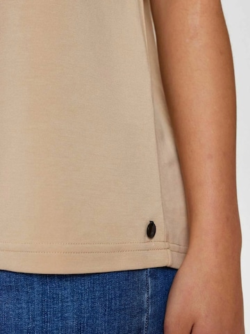T-shirt 'Lizy' NÜMPH en beige
